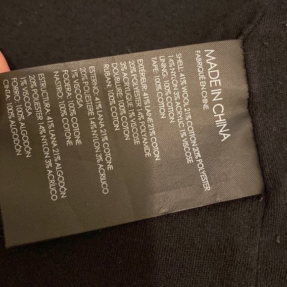 Club Monaco gray wool blend vest with pockets. Size Xs - Picture 7 of 12